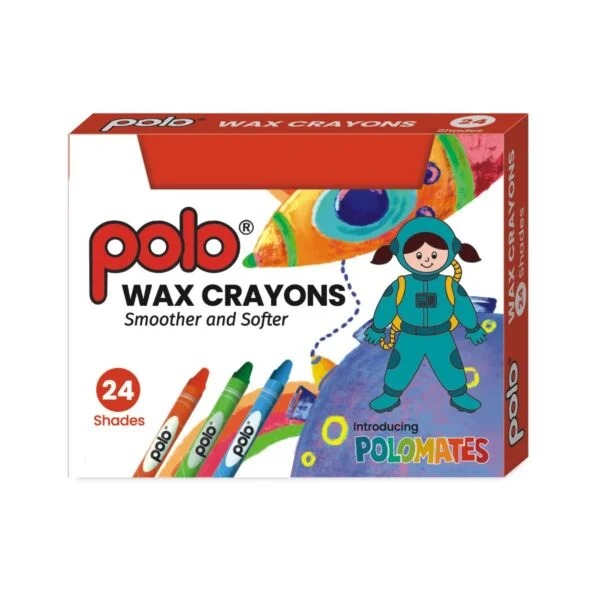 Veggie Wax Crayons 24 Shades (75 mm)